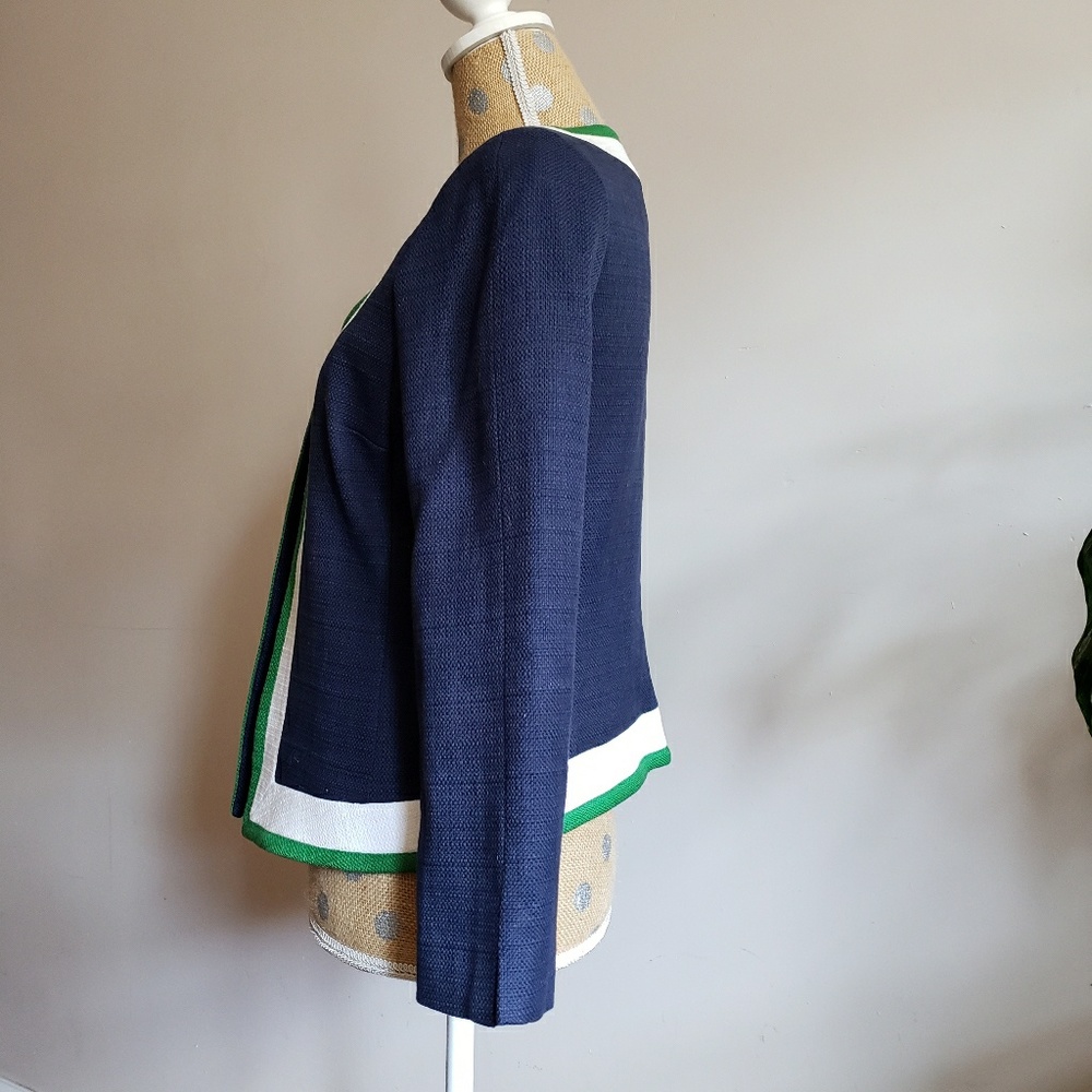 Perfect Colorblock Textured Jacket - Picture 5 of 6